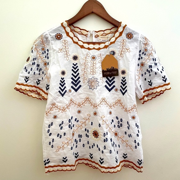 Embroidered Top - Picture 4 of 5